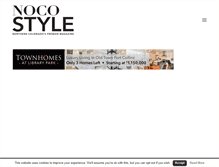 Tablet Screenshot of nocostyle.com